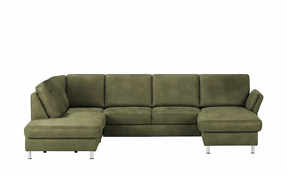 Mein Sofa bold Wohnlandschaft  Veit ¦ grün ¦ Maße (cm): B: 305 H: 90 T: 200 günstig online kaufen