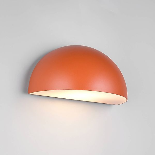Außenwandleuchte Maas, apricot, Aluminium-Druckguss, E27 günstig online kaufen