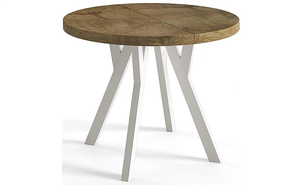 Esstisch ausziehbar Ove ¦ braun Ø: 90 Tische > Esstische > Esstische rund - günstig online kaufen