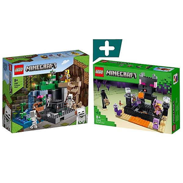 LEGO® LEGO Set Minecraft Das Skelettverlies günstig online kaufen