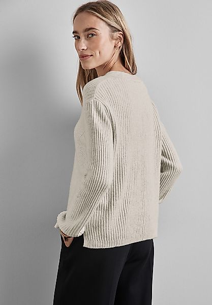 STREET ONE Strickpullover, Rundhalsausschnitt günstig online kaufen