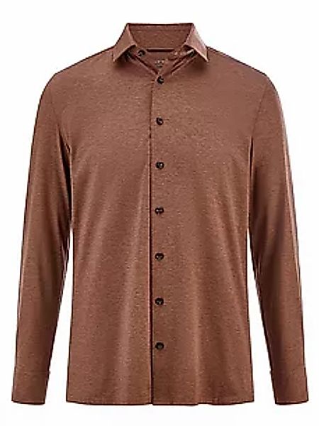 Jersey-Hemd Olymp braun günstig online kaufen