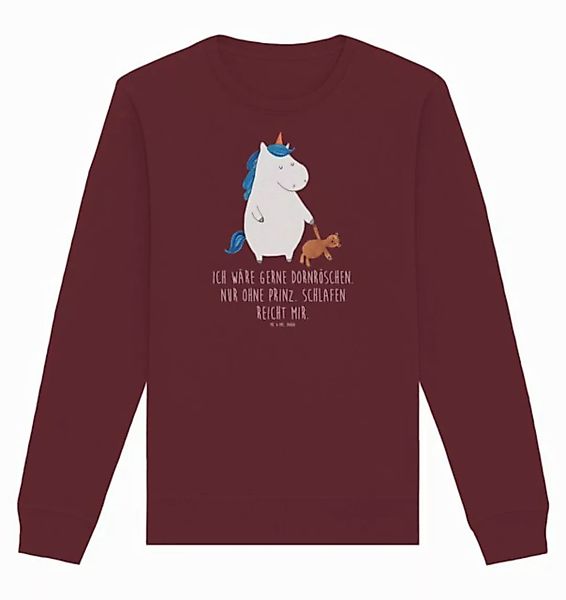 Mr. & Mrs. Panda Longpullover Größe L Einhorn Teddy - Burgundy - Geschenk, günstig online kaufen