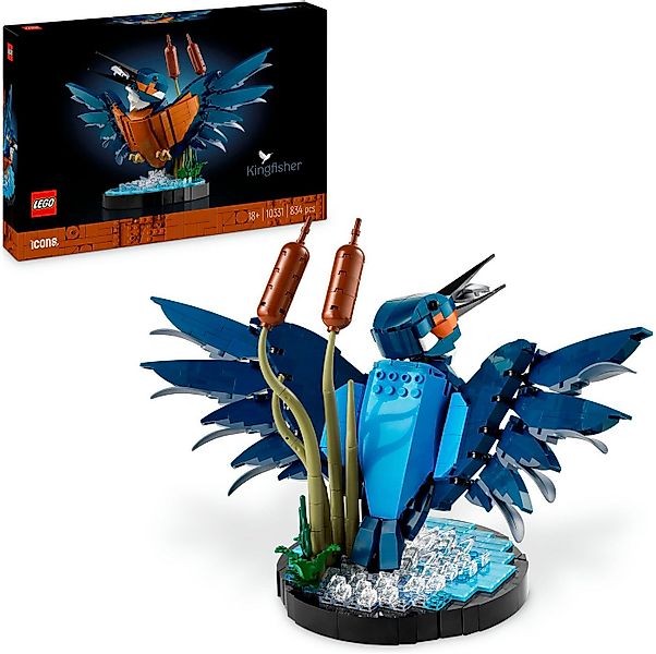 LEGO® Eisvogel (10331), LEGO Icons Konstruktionsspielsteine, (834 St), Made günstig online kaufen