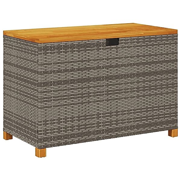 vidaXL Gartenbox Gartentruhe Grau 110x55x63 cm günstig online kaufen