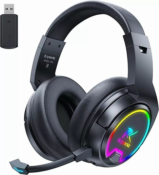 Krysenix PG4 RGB kabelloses 2,4 GHz 7.1 Surround Sound Gaming-Headset (Memo günstig online kaufen