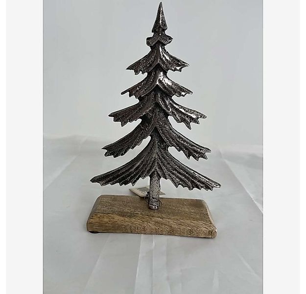 Lesli Living Dekofigur Tannenbaum auf Mangoholz Weihnachten 20cm günstig online kaufen
