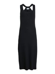 Vila Shirtkleid Leger Geripptes Tanktop Midi günstig online kaufen