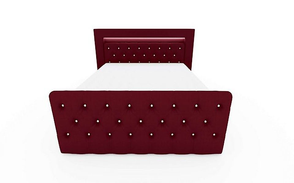 99rooms Boxspringbett Cezar (Schlafzimmerbett, Bett), 120/140/160/180/200x2 günstig online kaufen