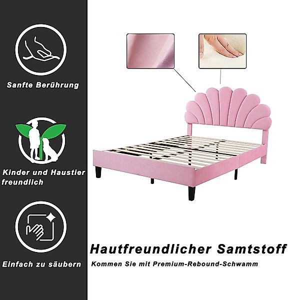 OKWISH Bett Gästebett, Polsterbett Doppelbett 140 günstig online kaufen