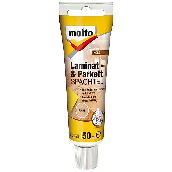 Molto Laminat- & Parkettspachtel Buche 50 ml günstig online kaufen