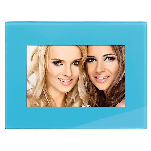 Hama Bilderrahmen Glas-Rahmen 13x18cm Türkis Bilder-Rahmen, günstig online kaufen