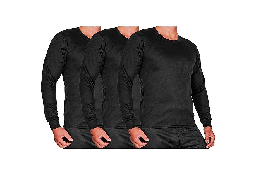 TEXEMP Thermounterhemd 3er Pack Thermo Unterhemden Unterwäsche Thermounterw günstig online kaufen