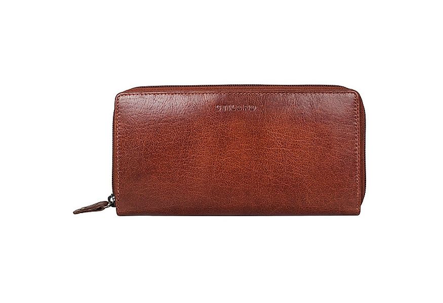 STILORD Geldbörse "Dana" Damen Geldbörse lang Leder anti RFID NFC günstig online kaufen