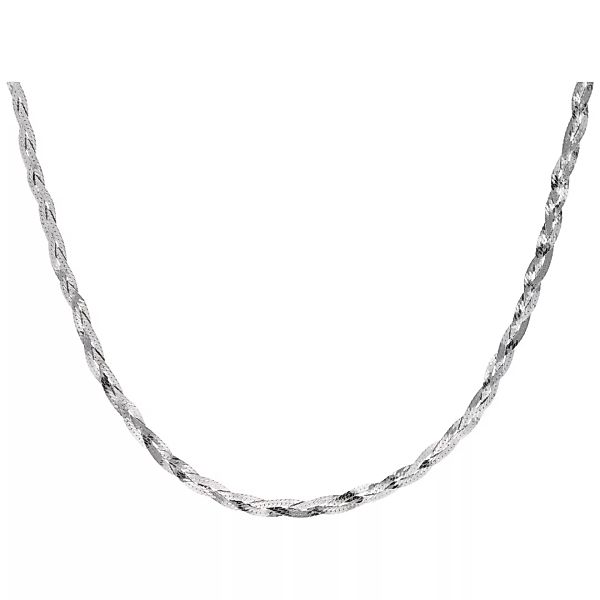 Smart Jewel Collier "Heringbonekette, geflochten, Silber 925" günstig online kaufen