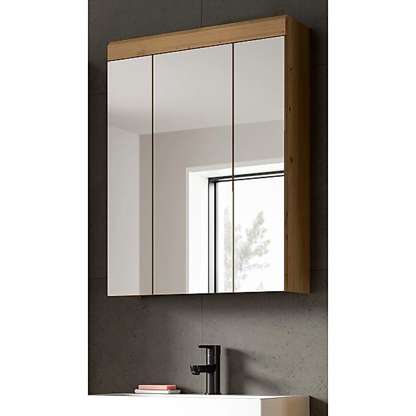 Inn.Furn Badezimmer Spiegelschrank 60 cm in Eiche Shawn günstig online kaufen