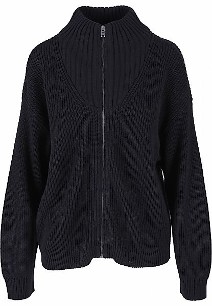 URBAN CLASSICS Strickjacke "Urban Classics Damen Ladies Knitted Zip Cardiga günstig online kaufen