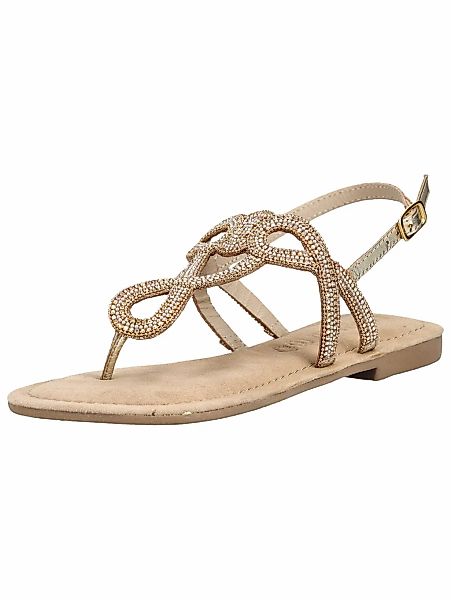 Lazamani Zehentrenner "Lazamani Sandalen Leder/Textil" günstig online kaufen