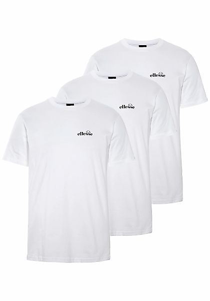 Ellesse T-Shirt "AZZINI TEE (3 PACK)" Packung, 3 Stk. günstig online kaufen