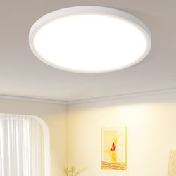 Nettlife LED Deckenleuchte LED Deckenleuchte Flach günstig online kaufen