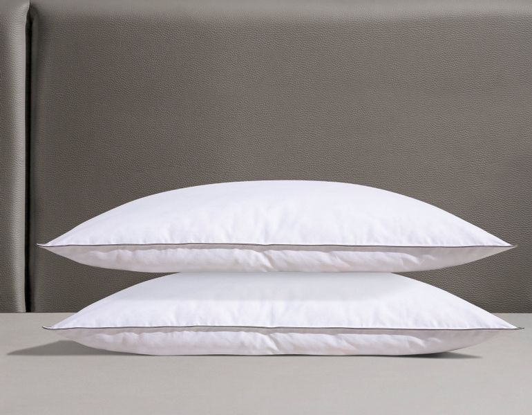 Älgdröm Federkopfkissen "Sorsele Kopfkissen 40x80cm oder 80x80 cm, 2-tlg" F günstig online kaufen