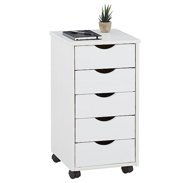 IDIMEX Rollcontainer LAGOS, Rollcontainer Kiefer Bürocontainer günstig online kaufen