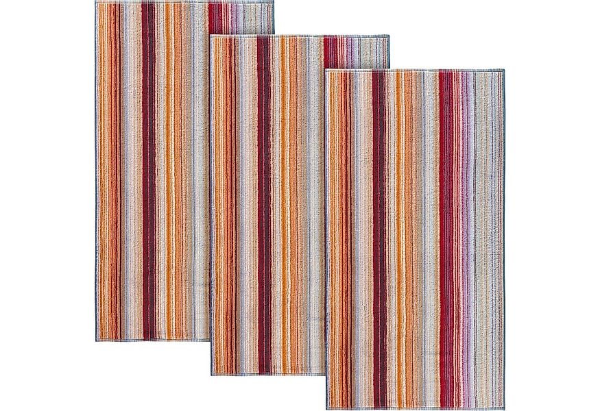 REDBEST Duschtuch Duschtuch 3er-Pack, Frottier, Walk-Frottier Streifen günstig online kaufen