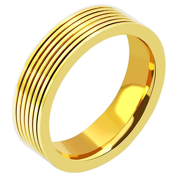 AKZENT Partnerring Peculiarity partnerringe edelstahl (Einzeln), günstig online kaufen