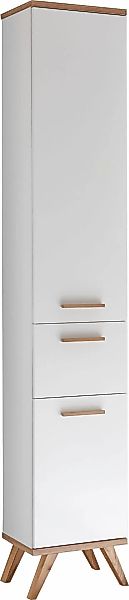 Saphir Hochschrank "Quickset Badschrank 35,5 cm breit, 2 Türen, 1 Schublade günstig online kaufen