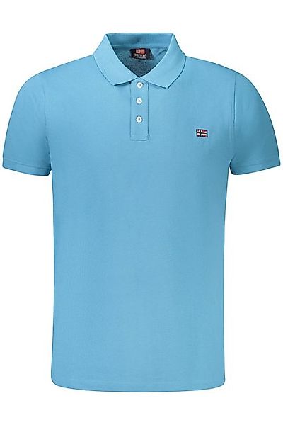 NORWAY 1963 Poloshirt Stilvolles Herren-Kurzarm-Poloshirt Blau mit günstig online kaufen