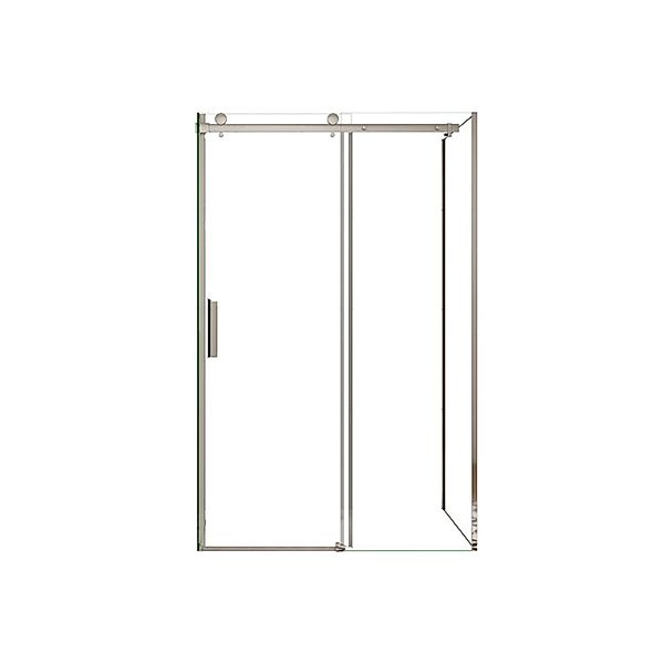 Duschparadies Duschkabine 135x70cm Höhe 195cm Schiebetür x Seitenwand 6mm S günstig online kaufen