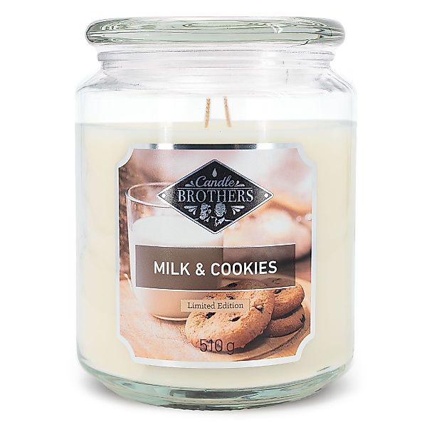 Candle BROTHERS Duftkerze Milk & Cookies günstig online kaufen