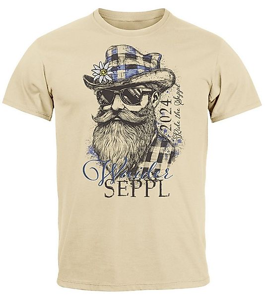Neverless Print-Shirt Herren T-Shirt Trachtenshirt Bayern Dialekt Schriftzu günstig online kaufen