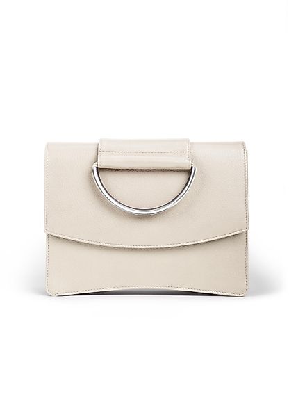 GRETCHEN Schultertasche "Oyster Clutch Three", aus italienischem Kalbsleder günstig online kaufen