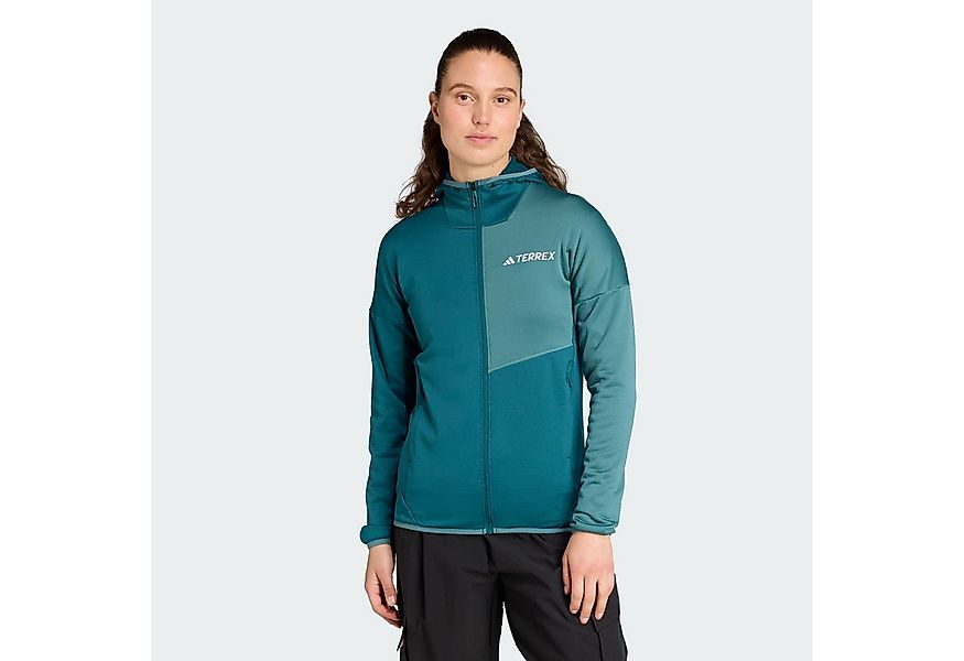 adidas TERREX Fleecejacke TERREX XPERIOR CLIMAWARM LIGHT FLEECE KAPUZENJACK günstig online kaufen