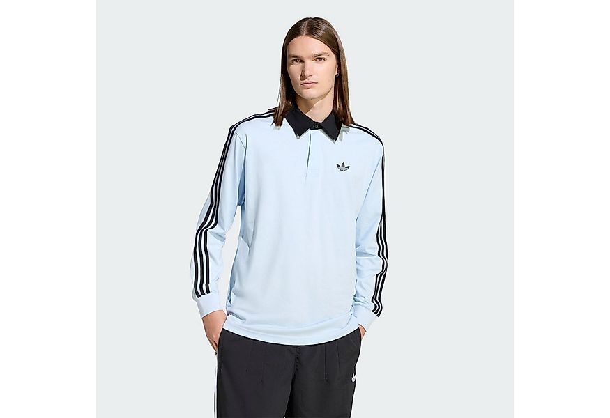 adidas Originals Langarm-Poloshirt 3-STREIFEN RUGBY LONGSLEEVE POLO (1-tlg) günstig online kaufen
