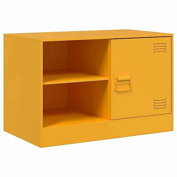 vidaXL TV-Schrank TV-Schrank Senfgelb 67x39x44 cm Stahl (1-St) günstig online kaufen