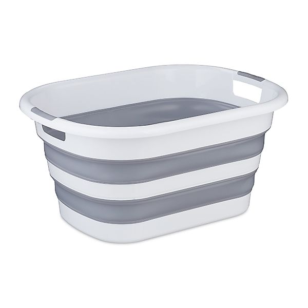 relaxdays Wäschekorb Faltbarer Wäschekorb 35 Liter günstig online kaufen