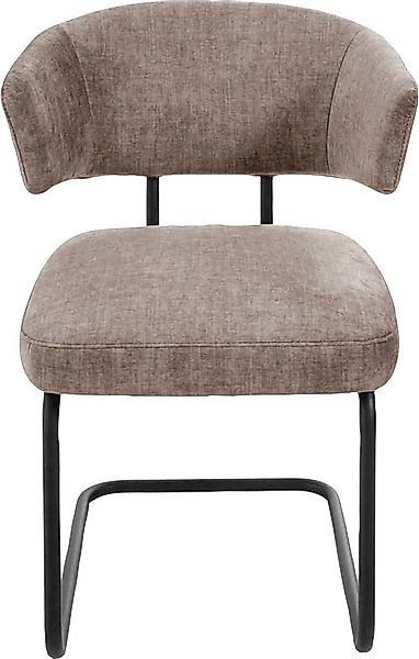 K+W Komfort & Wohnen Freischwinger »Mikkado Tube« () 1 Stk.abgerundeter Rüc günstig online kaufen