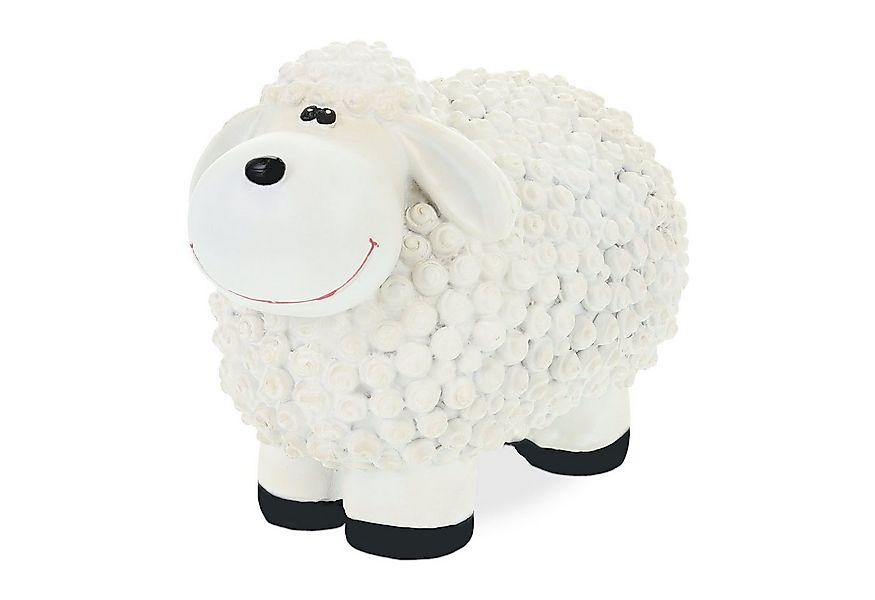 relaxdays Gartenfigur Schaf, weiß günstig online kaufen