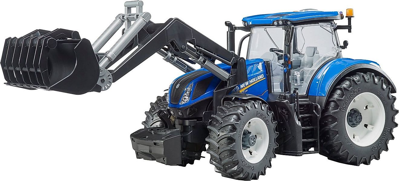Bruder® Spielzeug-Traktor New Holland T7.315 Frontlader lenkbar 44 cm (0312 günstig online kaufen