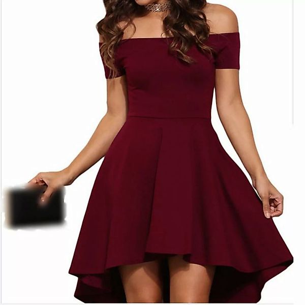 AFAZ New Trading UG Abendkleid Kleider Damen One Shoulder Cocktailkleid Smo günstig online kaufen
