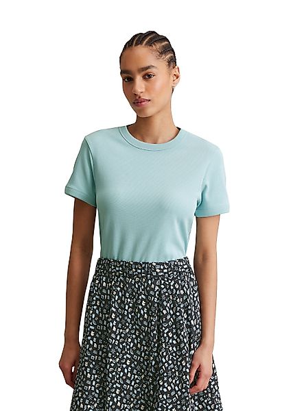 Marc OPolo DENIM T-Shirt "aus Eyelet-Single-Jersey" günstig online kaufen