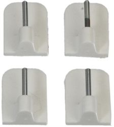 Liedeco Klebeträger für Vitragen-Bistrostangen günstig online kaufen