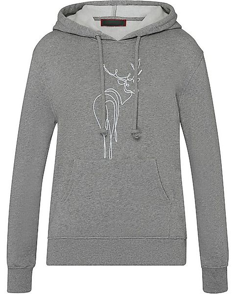 Reitmayer Hoodie Sweathoodie mit Hirschdruck günstig online kaufen