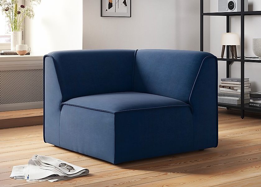 RAUM.ID Sofa-Eckelement "Merid, Sofaelement, Maße B/T/H: 97/97/46 cm", als günstig online kaufen