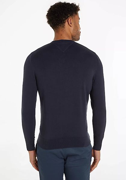 Tommy Hilfiger V-Ausschnitt-Pullover CLASSIC COTTON V NECK günstig online kaufen