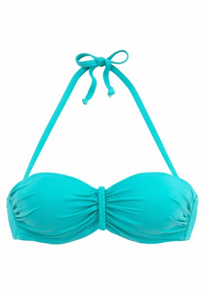 Buffalo Bügel-Bandeau-Bikini-Top "Happy" mit geflochtenem Detail günstig online kaufen