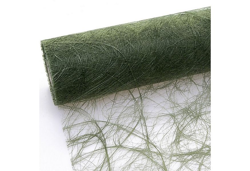 Deko AS Tischläufer Sizoweb Tischläufer - olive-moosgrün - 30cm - 5m - 64-3 günstig online kaufen