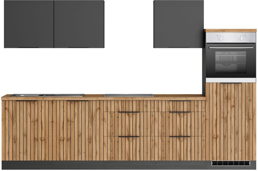 KOCHSTATION Küchenzeile KS-Lagos2, Küche Komplettset, Breite günstig online kaufen